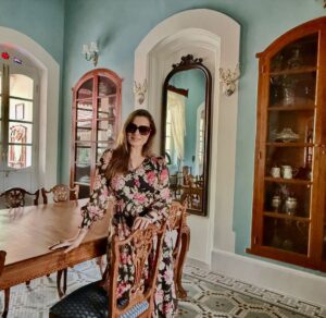 A former Bollywood actress, Neelam stepped away from the big screen years ago but has maintained a steady presence in high society. She’s known for her grace and elegance and provides a balanced, sometimes introspective, take on the group’s issues.