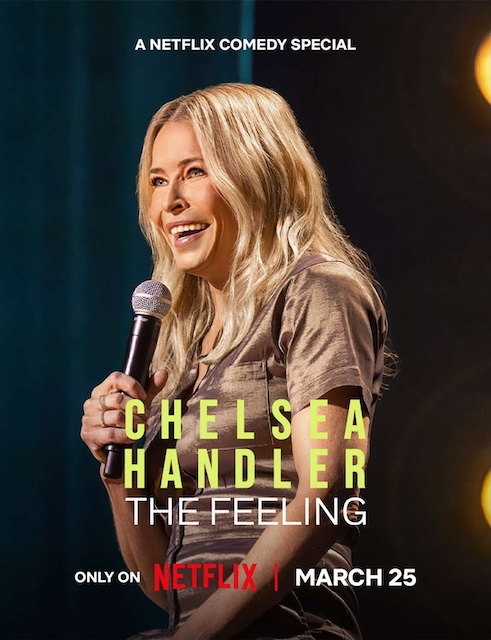 Stand-up comedy: Handler tackles topics ranging from her beginnings to a series of unpredictable events driven by what she calls "the feeling," offering a candid look at her life.
