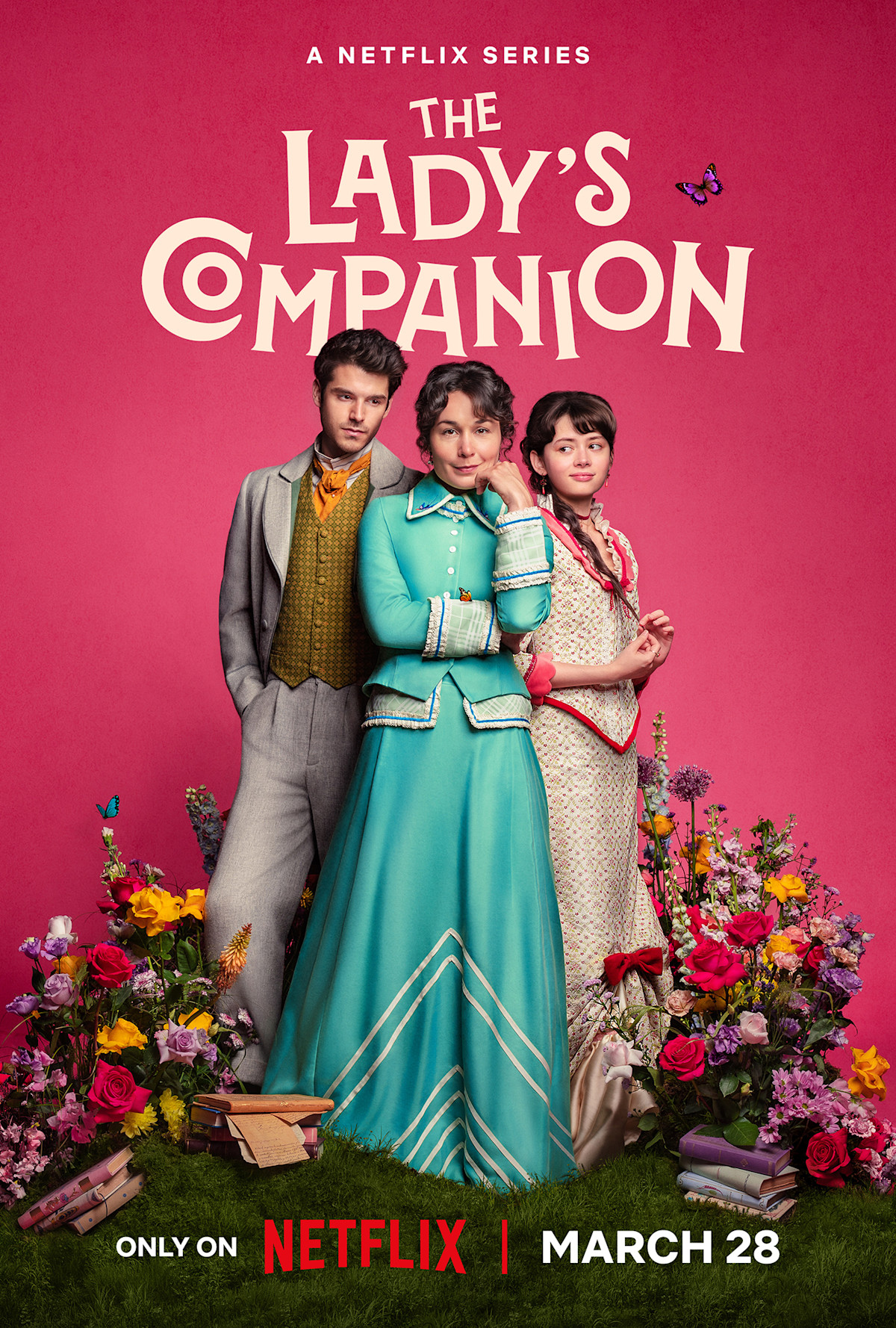 Hired to find husbands for three wealthy sisters, chaperone Elena Bianda is drawn into a late 19th-century world of love, scandal and comic intrigue.