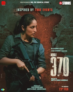 After an incident in Kashmir, an intelligence agent is selected for a secret mission by the PM's joint secretary to contain terrorism by rendering Article 370 ineffective.