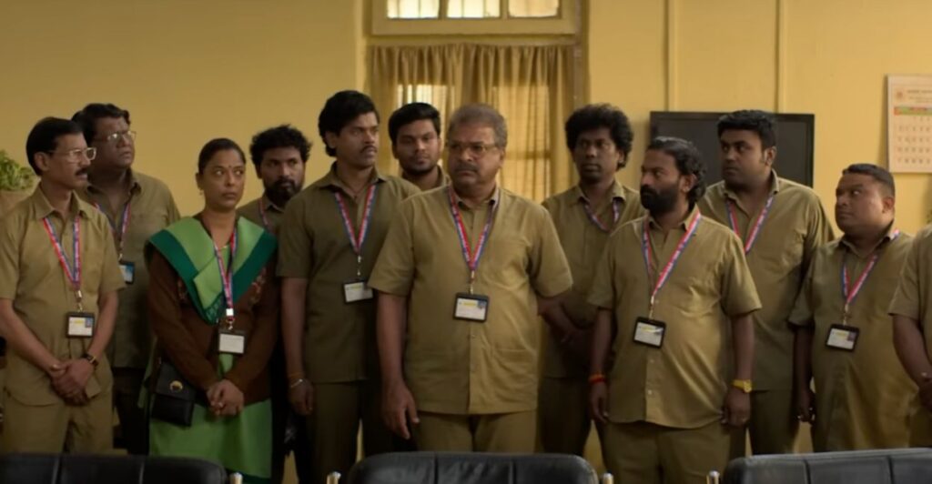 Veteran actress Rohini Hattangadi delivers a masterclass in restraint, her presence alone carrying decades of cinematic weight. On the other end of the spectrum, Bharat Jadhav and Siddharth Jadhav provide flickers of levity without ever disrupting the film’s emotional core and add depth to the plot. Deepak Shirke and Shrikant Yadav round out the cast with raw, believable performances. Because of this, the entire cast skilfully balanced the story, educating the BMC employees about how sometimes people in Indian society disparage and judge them based on their cast, race, and appearance.